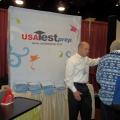 Joe Winterscheidt of USATestprep at the PETE Conference